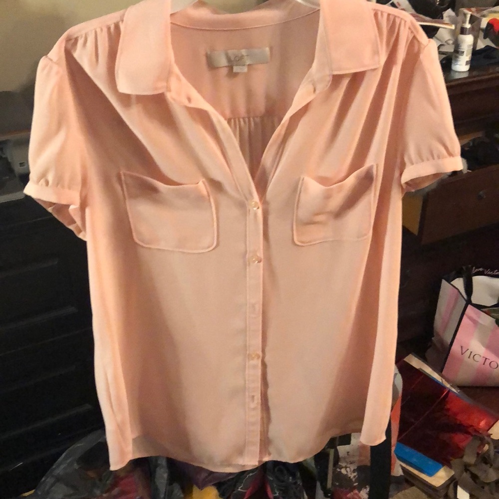 Pink blouse